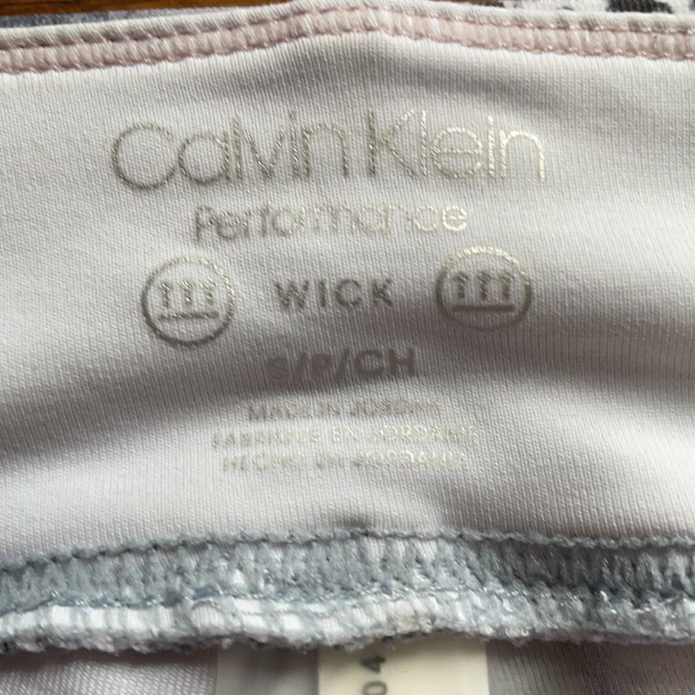 Calvin Klein Performance Abstract Flower Patterned Leggings - Picture 2 of 9